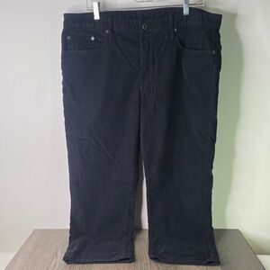 Bonobos Men's 38x26 Black Corduroy Pants - 1288